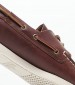 Γυναικεία Ιστιοπλοϊκα Docksides.Waxed Καφέ Δέρμα Sebago