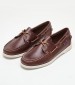 Γυναικεία Ιστιοπλοϊκα Docksides.Waxed Καφέ Δέρμα Sebago