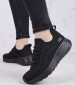 Women Casual Shoes 117027.Bl Black Fabric Skechers