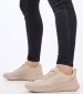 Γυναικεία Παπούτσια Casual 117209 Nude Ύφασμα Skechers