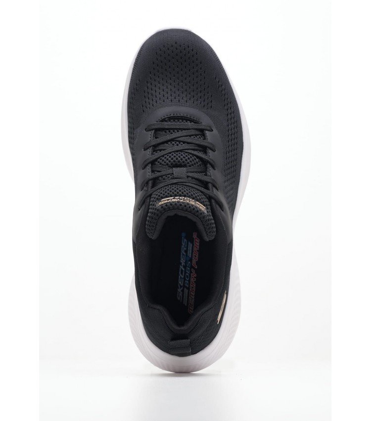 Γυναικεία Παπούτσια Casual 117550.Bl Μαύρο Ύφασμα Skechers