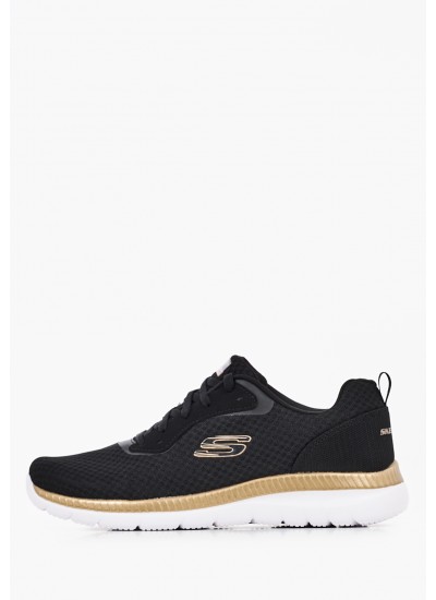 Women Casual Shoes 12606.G Black Fabric Skechers