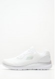 Women Casual Shoes 12606.G White Fabric Skechers