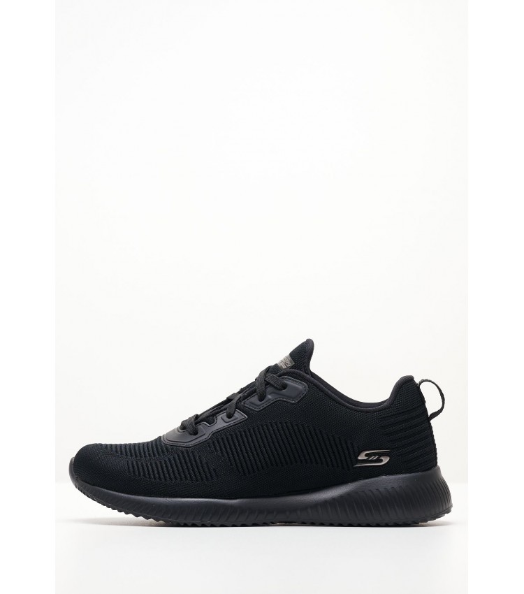 Γυναικεία Παπούτσια Casual 32504 Μαύρο Ύφασμα Skechers