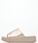 Women Platforms Low Nica Gold ECOleather Mexx