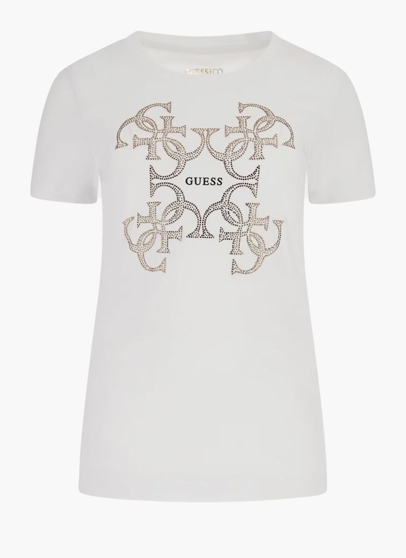 Gold and hotsell white guess shirt