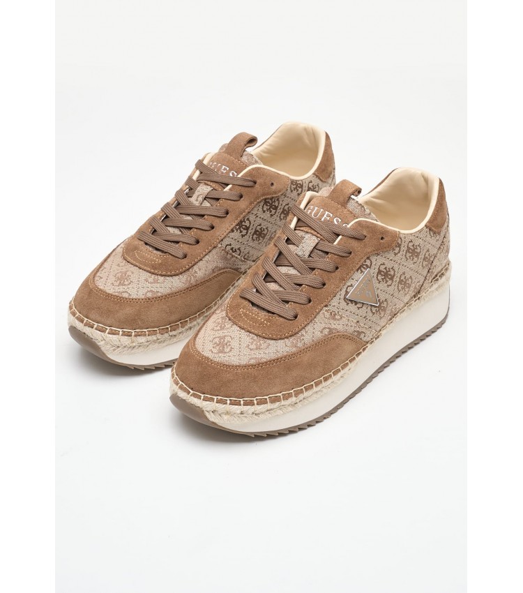 Women Casual Shoes Stefen2 Tabba Buckskin Guess