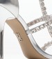 Women Sandals Jet.Set Silver ECOleather Steve Madden