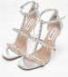 Women Sandals Jet.Set Silver ECOleather Steve Madden