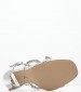 Women Sandals Jet.Set Silver ECOleather Steve Madden