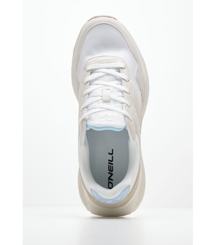 Women Casual Shoes Perdido.Low White ECOleather O'Neill