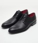 Men Shoes R0009 Black Leather Vice