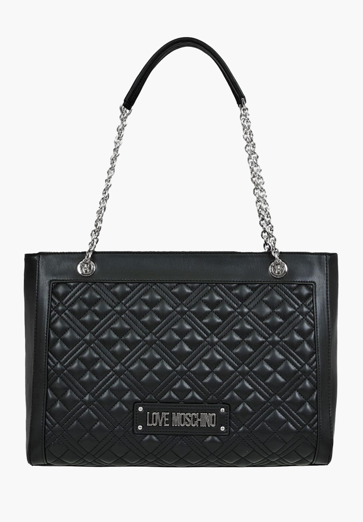 black moschino bag