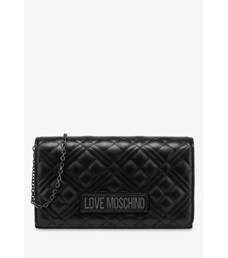 Γυναικείες Τσάντες JC4079.Mtl Μαύρο ECOleather Love Moschino