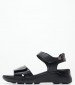 Women Platforms Low 10864 Black Leather Pepe Menargues