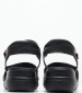 Women Platforms Low 10864 Black Leather Pepe Menargues