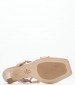 Women Sandals Dezzy Beige Leather Mortoglou