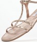 Γυναικεία Flats Madelyn Μπρονζέ Δέρμα Mortoglou