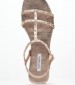 Women Flats Madelyn Bronze Leather Mortoglou