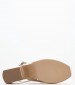 Women Sandals Palma.Pat Beige Patent Leather Kalogirou