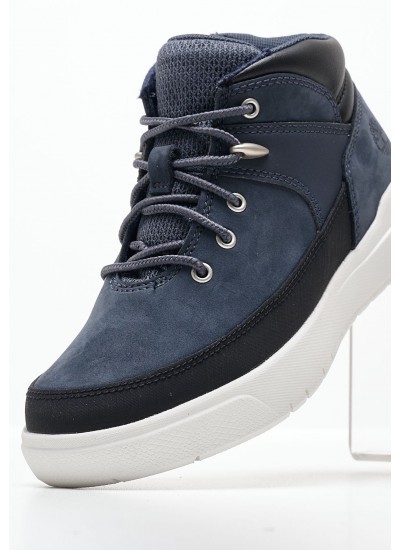 Παιδικά Παπούτσια Casual A29FY Μπλε Δέρμα Νούμπουκ Timberland