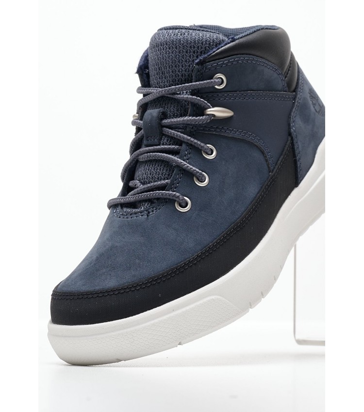 Παιδικά Παπούτσια Casual A29FY Μπλε Δέρμα Νούμπουκ Timberland