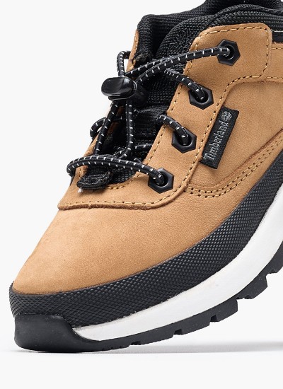 Παιδικά Μποτάκια A147X Καφέ Δέρμα Καστόρι Timberland