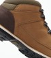 Ανδρικά Μποτάκια A2K84 Καφέ Δέρμα Νούμπουκ Timberland