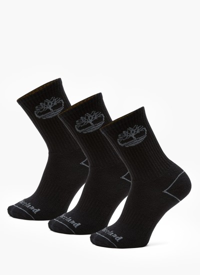 Ανδρικές Κάλτσες Socks.B Μαύρο Βαμβάκι Mortoglou