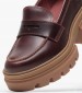 Women Moccasins A5P1U Brown Leather Timberland