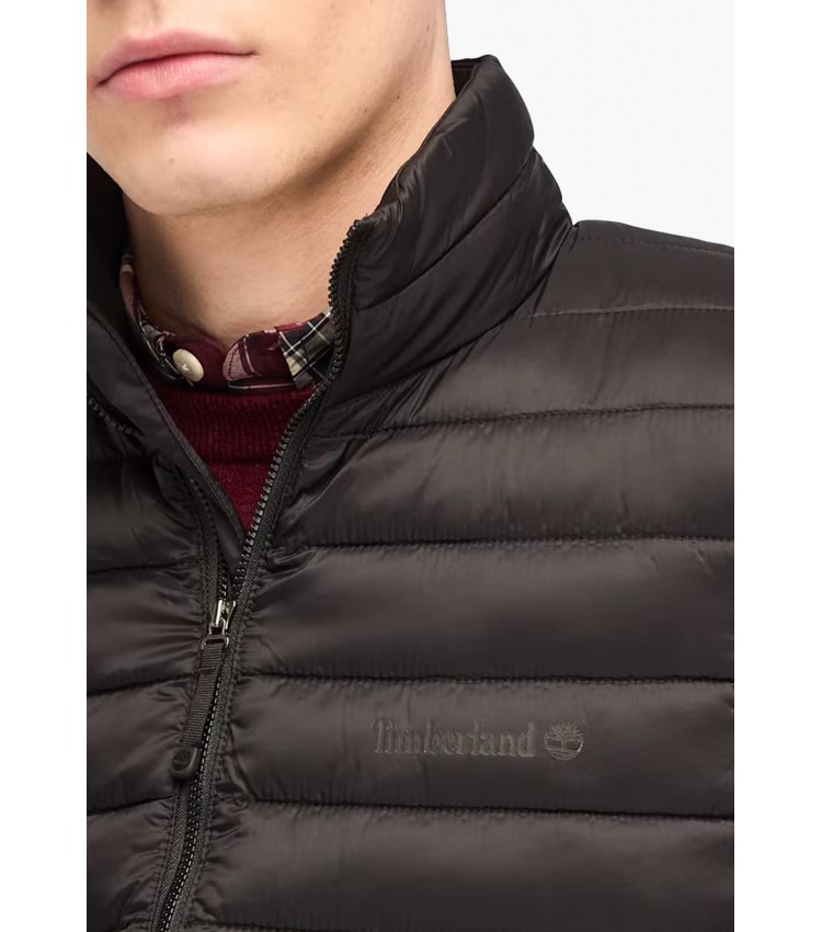 Men Jackets A5WPF Black Nylon Timberland