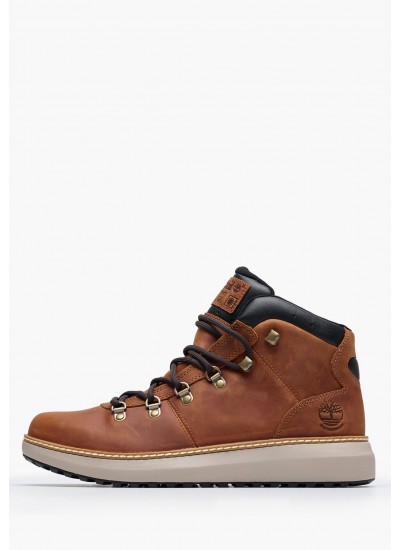 Ανδρικά Μποτάκια A69RD Καφέ Δέρμα Timberland