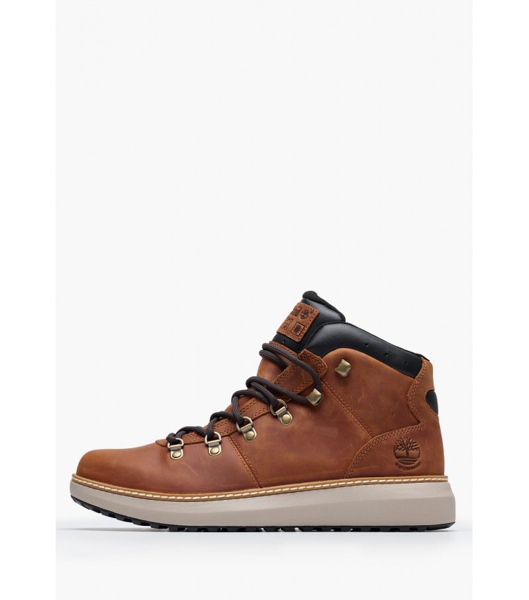 Ανδρικά Μποτάκια A69RD Καφέ Δέρμα Timberland