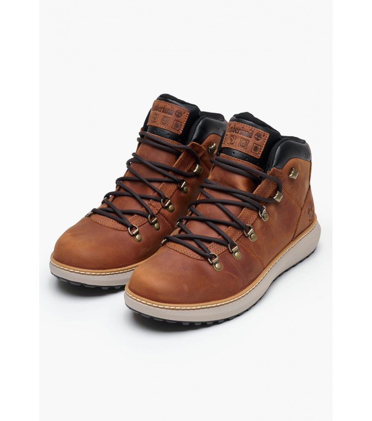 Ανδρικά Μποτάκια A69RD Καφέ Δέρμα Timberland