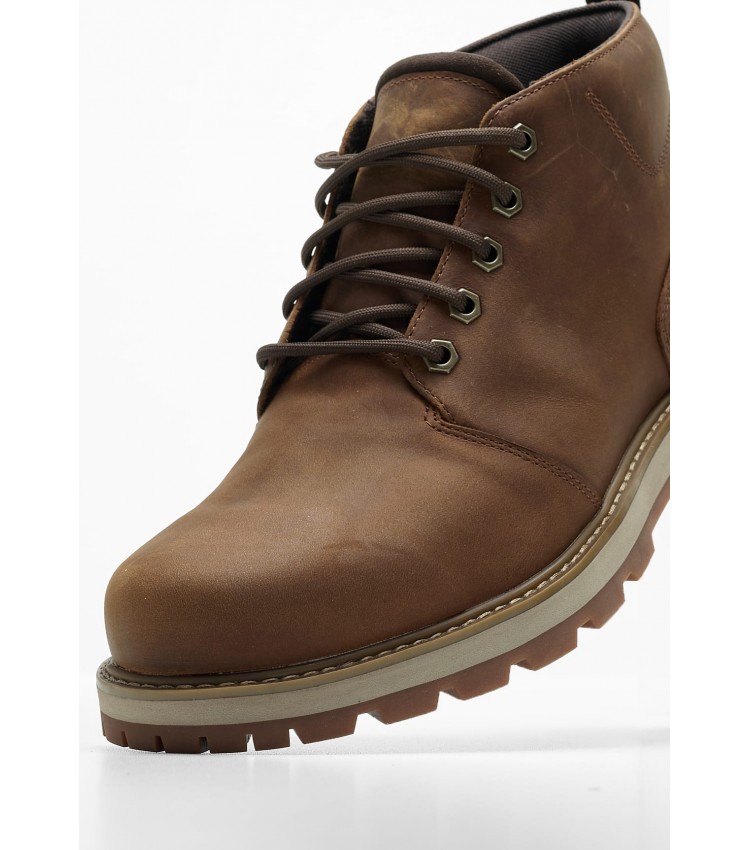 Ανδρικά Μποτάκια A69TW Καφέ Δέρμα Timberland