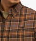 Men Shirts A6V4A Brown Cotton Timberland