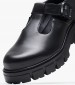 Women Moccasins 028.2464 Black Leather Mortoglou