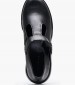 Women Moccasins 028.2464 Black Leather Mortoglou