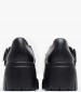 Women Moccasins 028.2464 Black Leather Mortoglou