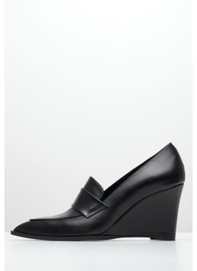 Women Pumps & Peeptoes Low S65 Black Leather Mortoglou