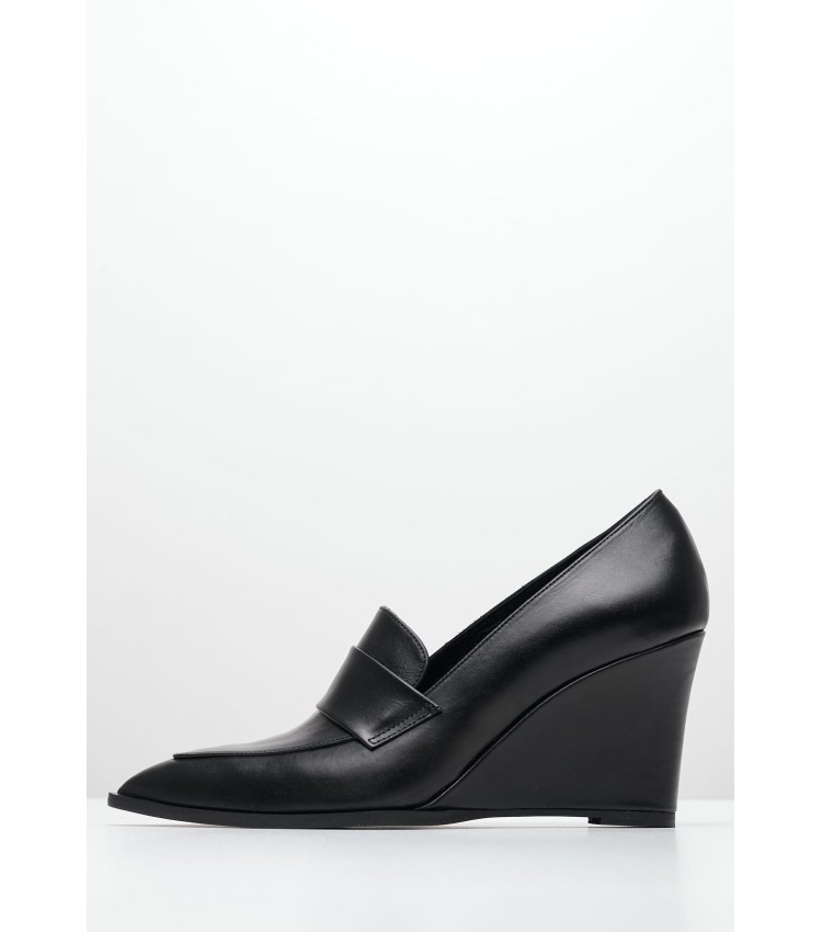 Women Pumps & Peeptoes Low S65 Black Leather Mortoglou