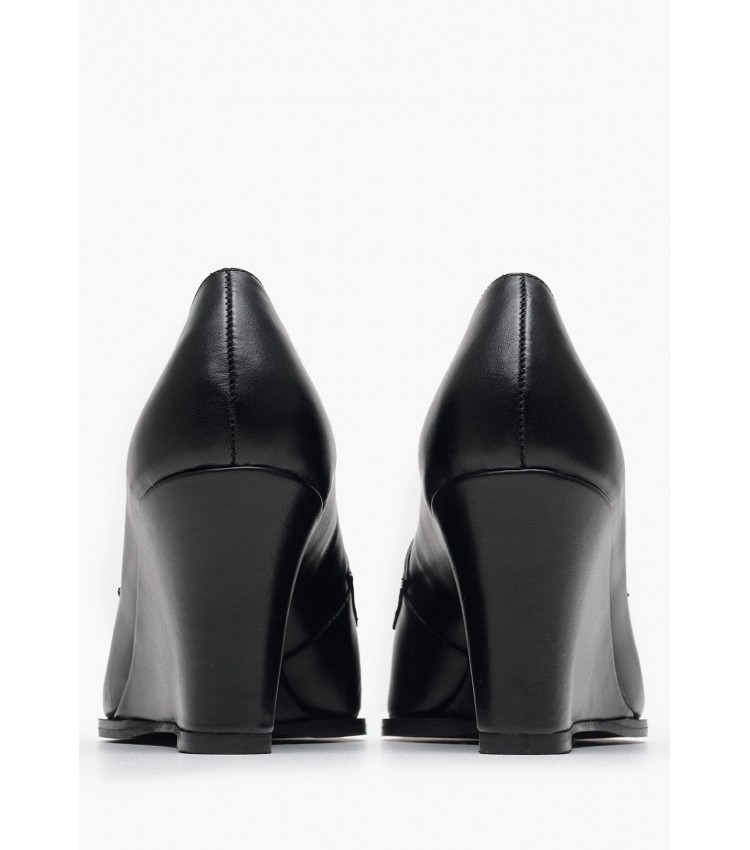 Women Pumps & Peeptoes Low S65 Black Leather Mortoglou