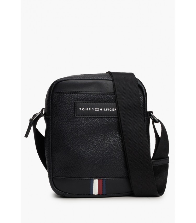 Ανδρικές Τσάντες Business.Mini Μαύρο ECOleather Tommy Hilfiger