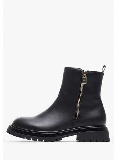 Παιδικά Μποτάκια Chelsea.Bootie Μαύρο ECOleather Tommy Hilfiger