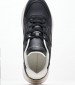 Women Casual Shoes Chic.Chunky Black Leather Tommy Hilfiger