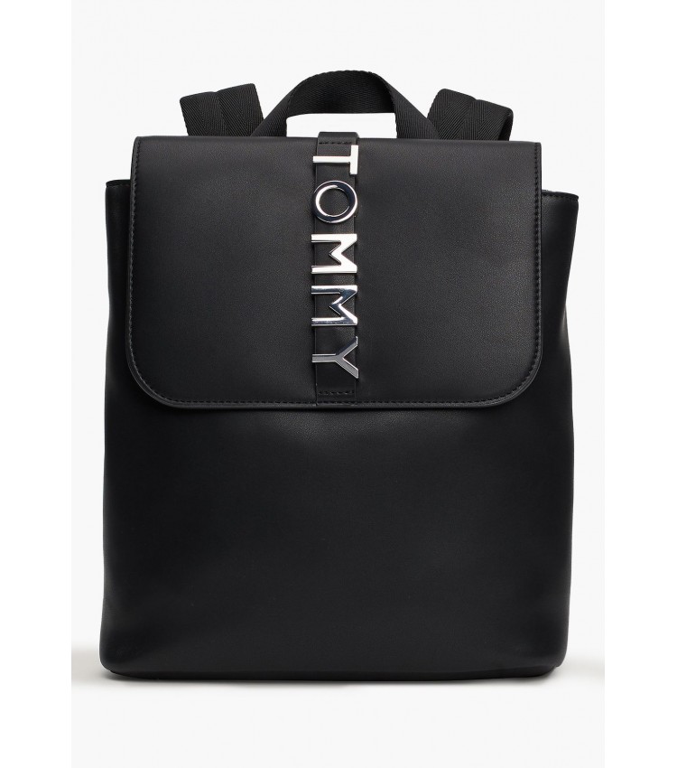 Γυναικείες Τσάντες City.Bold Μαύρο ECOleather Tommy Hilfiger