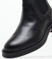 Men Boots Comfort.Chelsea Black Leather Tommy Hilfiger