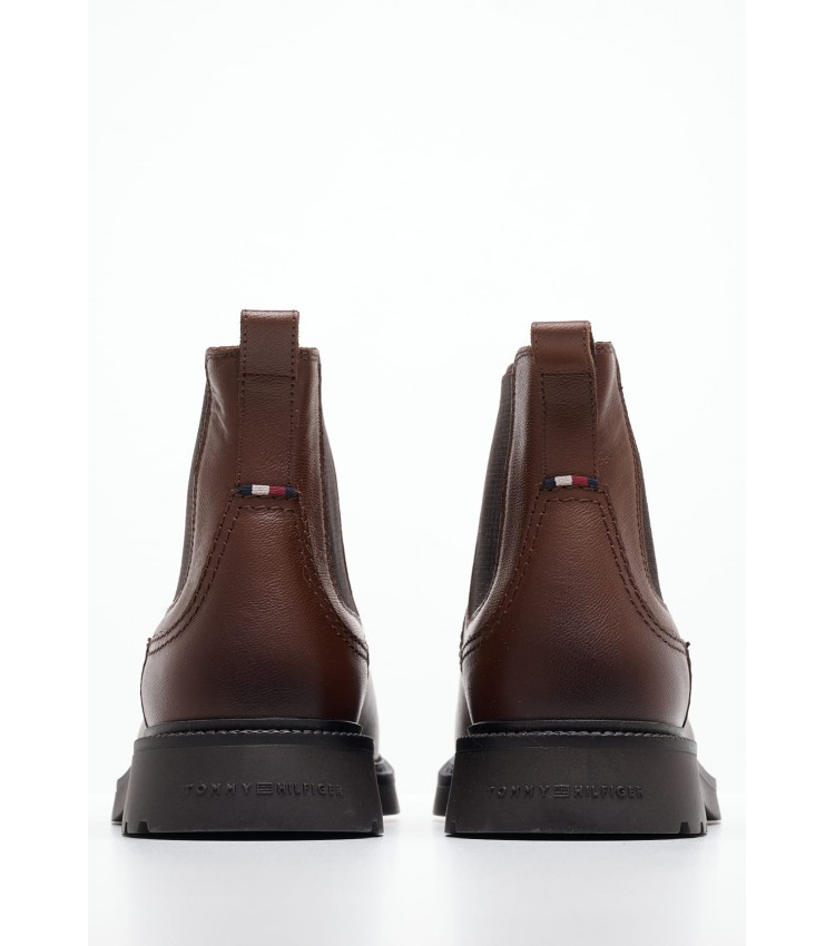 Men Boots Comfort.Chelsea Tabba Leather Tommy Hilfiger