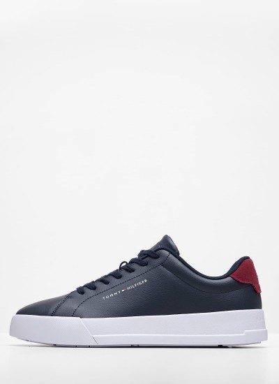 Ανδρικά Παπούτσια Casual Technical.Runner2 Άσπρο Ύφασμα Tommy Hilfiger