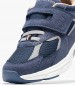 Παιδικά Παπούτσια Casual Cut.V.Sneaker Μπλε ECOleather-Ύφασμα Tommy Hilfiger